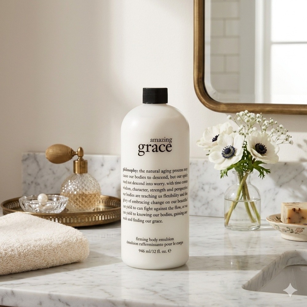 NEW Philosophy Amazing Grace Body Firming Emulsion 32oz Sealed Lotion No Pump
